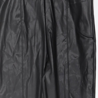 Womens UK Size 18 Marks and Spencer Regular Fit  Black Trousers