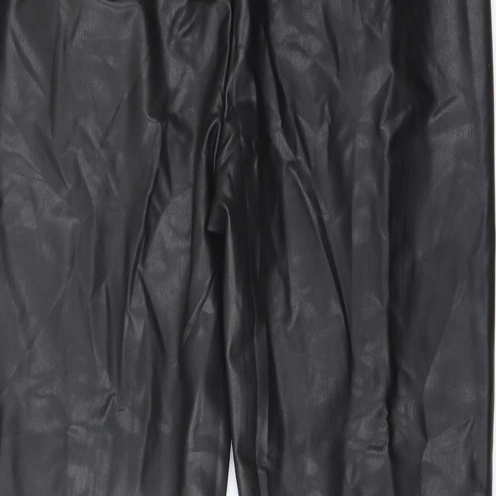 Womens UK Size 18 Marks and Spencer Regular Fit  Black Trousers