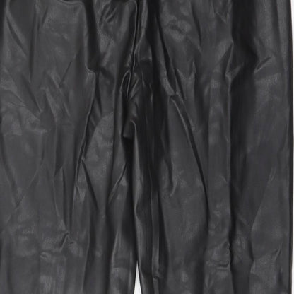 Womens UK Size 18 Marks and Spencer Regular Fit  Black Trousers