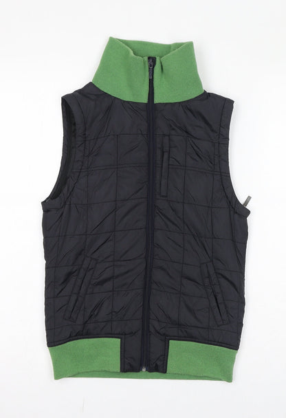 Mens UK Size S Koucla Black Gilet