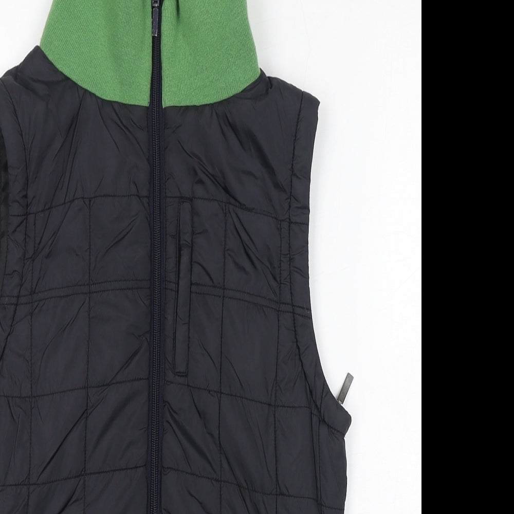 Mens UK Size S Koucla Black Gilet