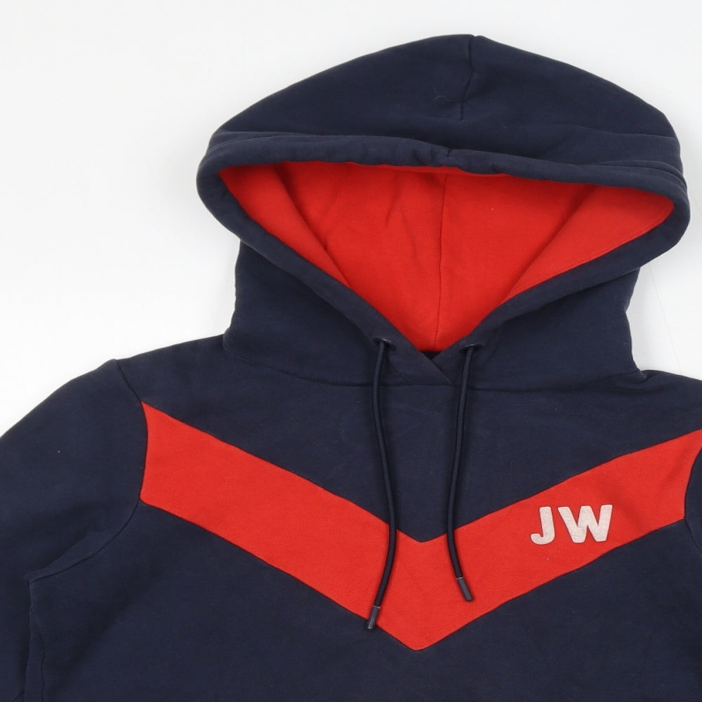 Womens UK Size 6 Jack Wills Blue Pullover Hoodie