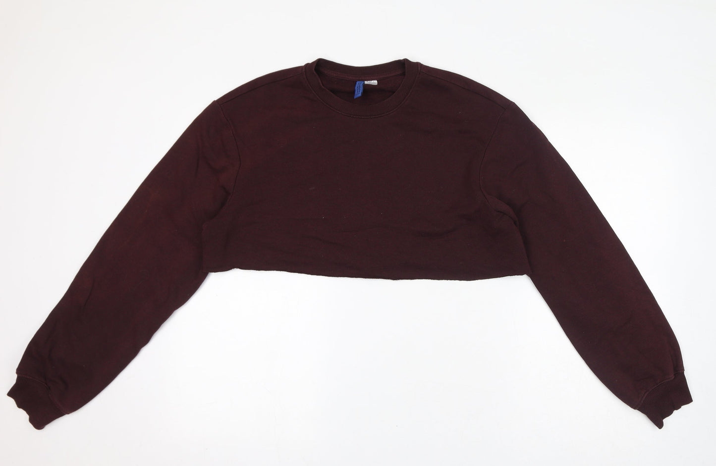 Womens UK Size M Divided by H&M Red Pullover Sweatshirt