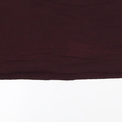 Womens UK Size M Divided by H&M Red Pullover Sweatshirt