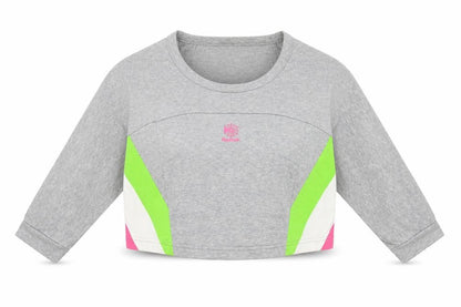 Womens UK Size 8 Reebok Grey Pullover Sweatshirt