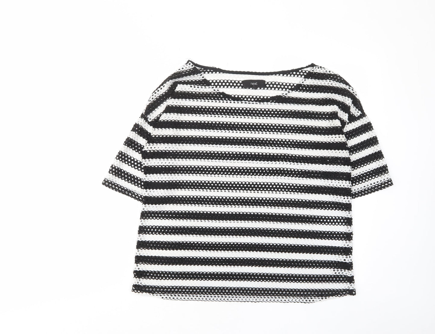 Womens UK Size 12 NEXT White Basic T-Shirt