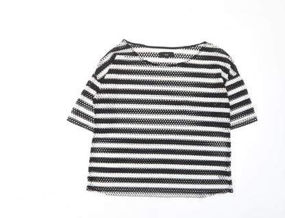 Womens UK Size 12 NEXT White Basic T-Shirt