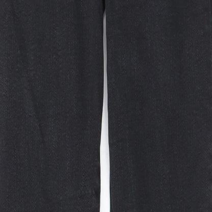 Gap Womens Black Cotton Skinny Jeans Size 28 in L30 in Regular Zip - Pockets, Belt Loops