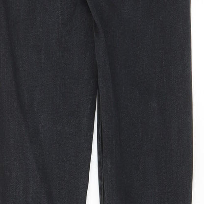 Gap Womens Black Cotton Skinny Jeans Size 28 in L30 in Regular Zip - Pockets, Belt Loops