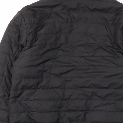SWELL Womens Black Jacket Size 14 Zip - Zip Pocket
