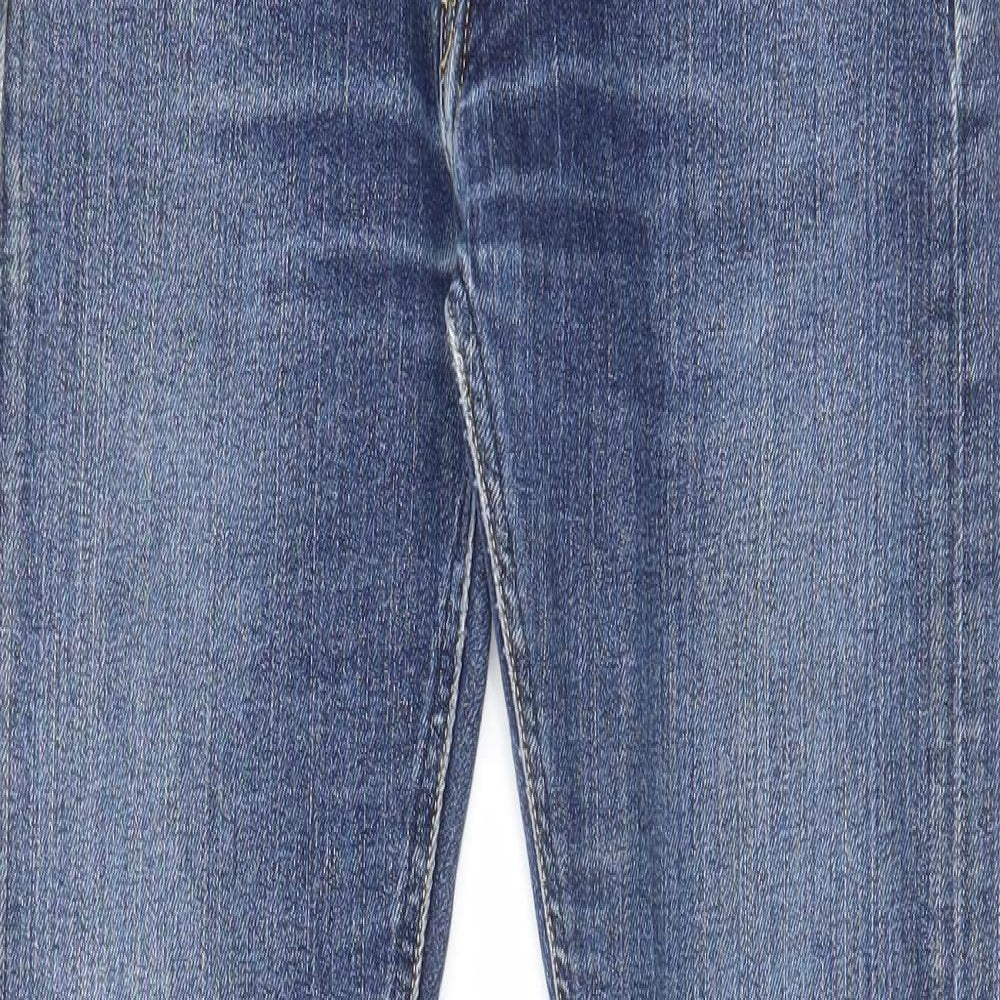 Lee Mens Blue Cotton Skinny Jeans Size 29 in L32 in Regular Zip - Pockets