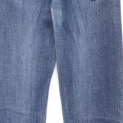 Lee Mens Blue Cotton Skinny Jeans Size 29 in L32 in Regular Zip - Pockets