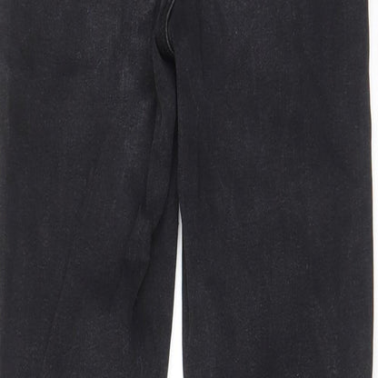 Denim & Co. Womens Black Cotton Skinny Jeans Size 4 L27 in Regular Zip - Pockets