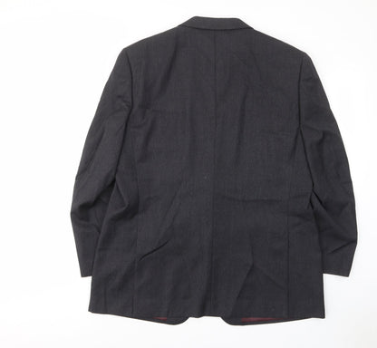 Mens UK Size 44 Greenwoods Regular Grey Suit Jacket