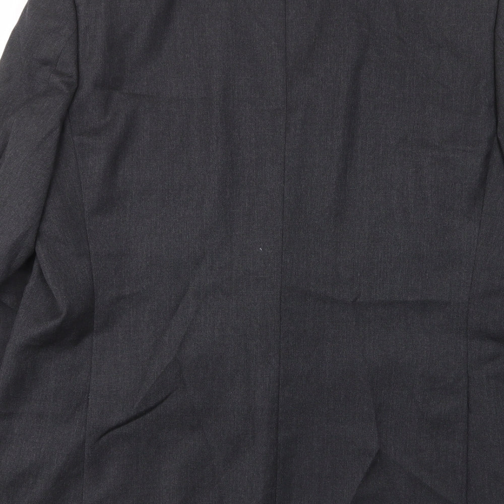 Mens UK Size 44 Greenwoods Regular Grey Suit Jacket