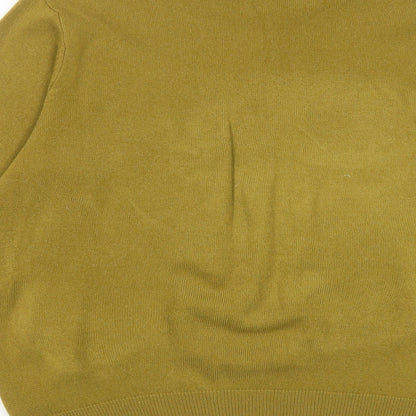 Womens UK Size 14 Emreco Yellow Pullover Jumper
