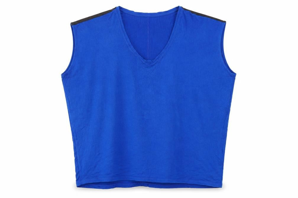 Womens UK Size M Zara Blue Basic Tank