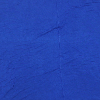 Womens UK Size M Zara Blue Basic Tank