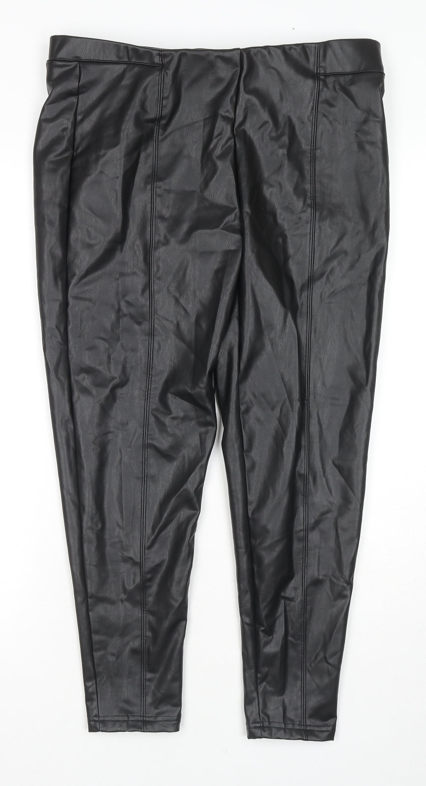 Womens UK Size 16 Marks and Spencer Regular Fit Jegging Black Trousers
