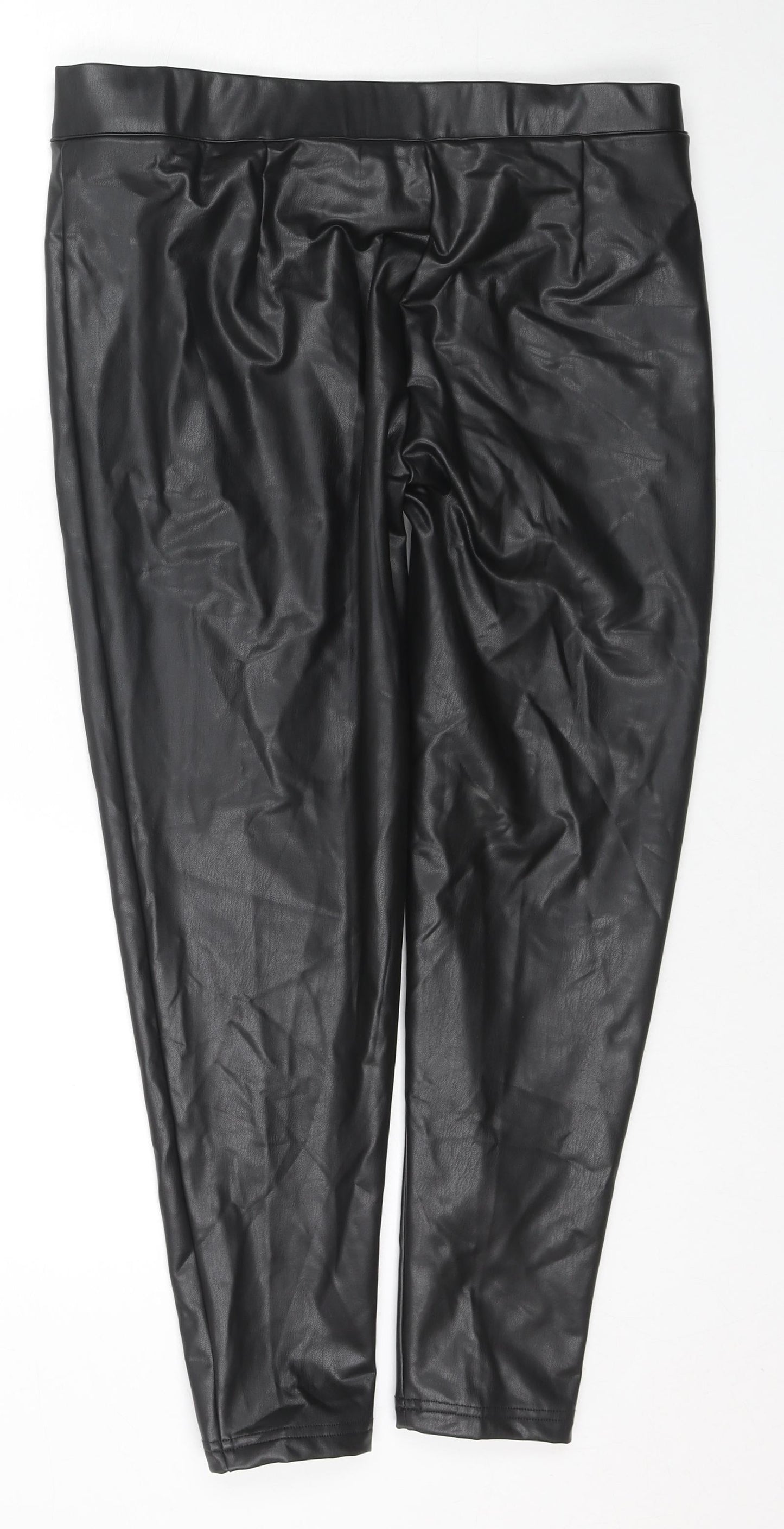 Womens UK Size 16 Marks and Spencer Regular Fit Jegging Black Trousers
