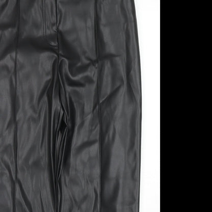 Womens UK Size 18 Marks and Spencer Regular Fit  Black Trousers