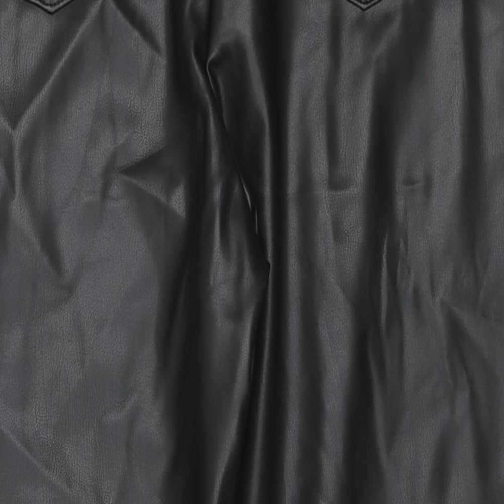 Womens UK Size 18 Marks and Spencer Regular Fit  Black Trousers