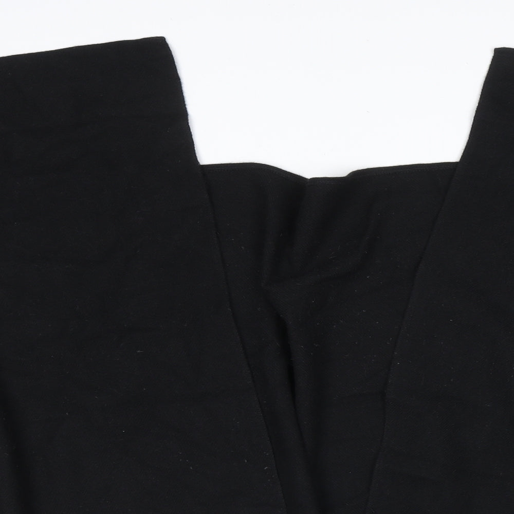 Womens UK Size One Size Marks and Spencer Black Cape Jumper