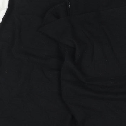 Womens UK Size One Size Marks and Spencer Black Cape Jumper