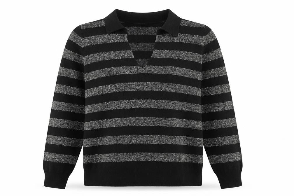 Womens UK Size L Marks and Spencer Black Pullover Jumper