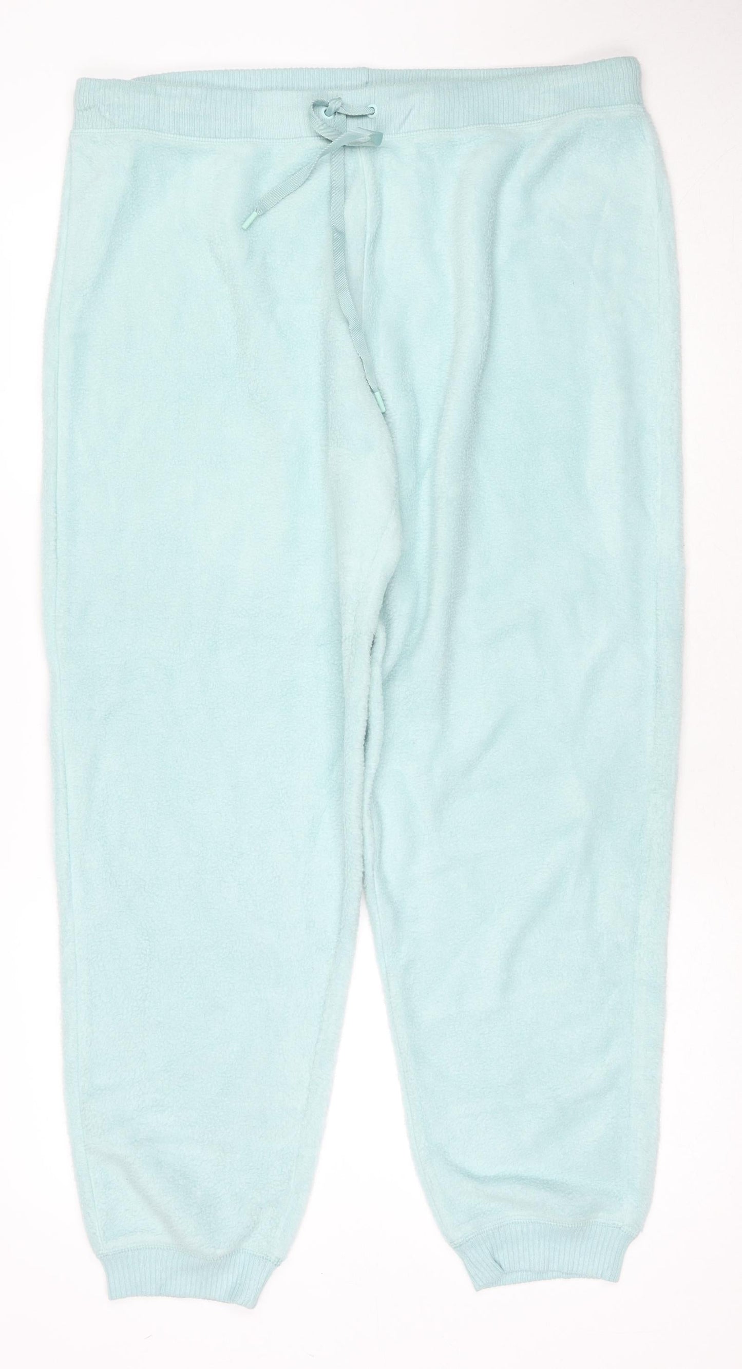 Womens UK Size L Marks and Spencer Regular Fit Sweatpants Blue Trousers