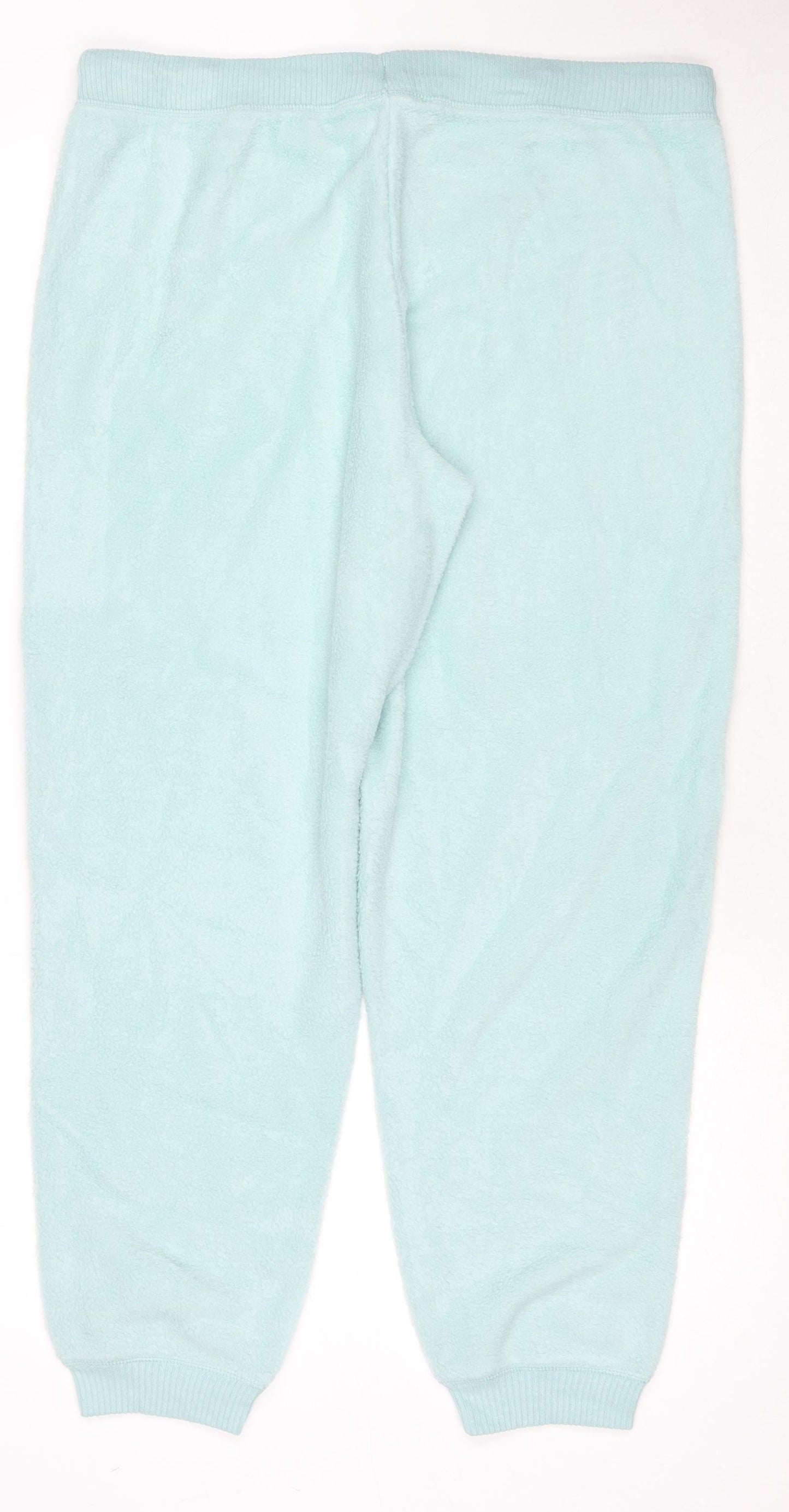 Womens UK Size L Marks and Spencer Regular Fit Sweatpants Blue Trousers