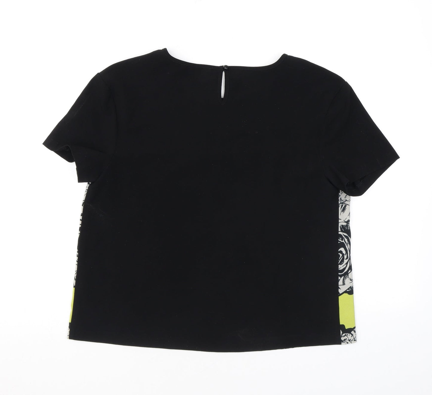 Womens UK Size M Beloved Black Basic Blouse