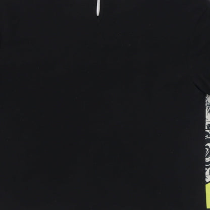 Womens UK Size M Beloved Black Basic Blouse