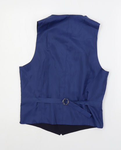Mens UK Size 38 Marks and Spencer Regular Blue Suit Jacket