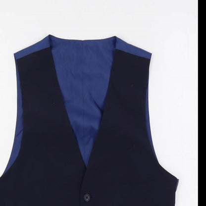 Mens UK Size 38 Marks and Spencer Regular Blue Suit Jacket