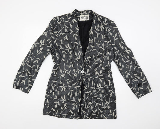 Womens UK Size 12 Affinity Grey Jacket