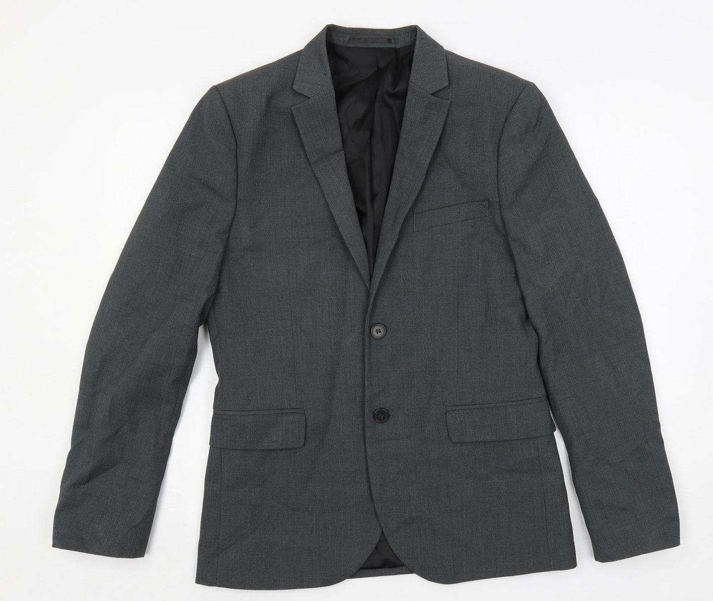 Mens UK Size 36 H&M Regular Grey Suit Jacket