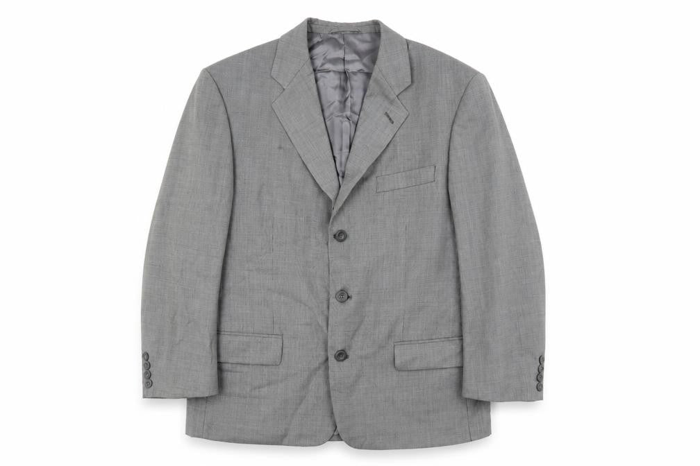 Mens UK Size 40 Hugo James Regular Grey Suit Jacket