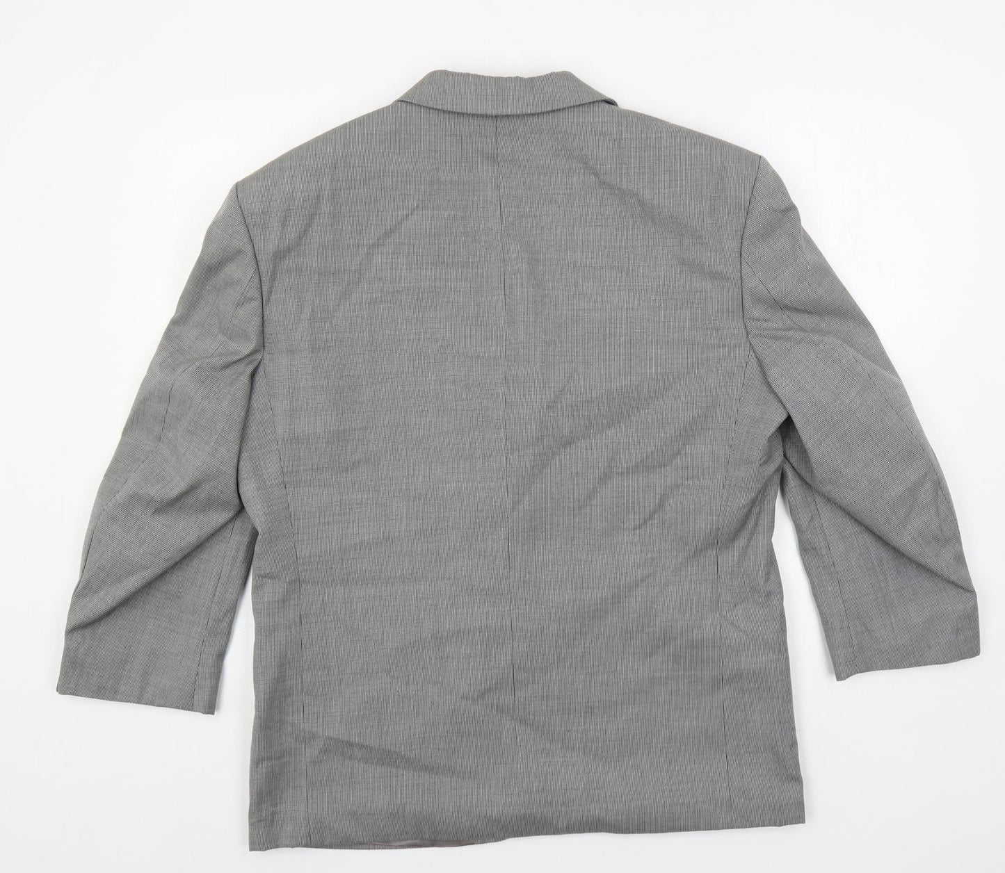 Mens UK Size 40 Hugo James Regular Grey Suit Jacket