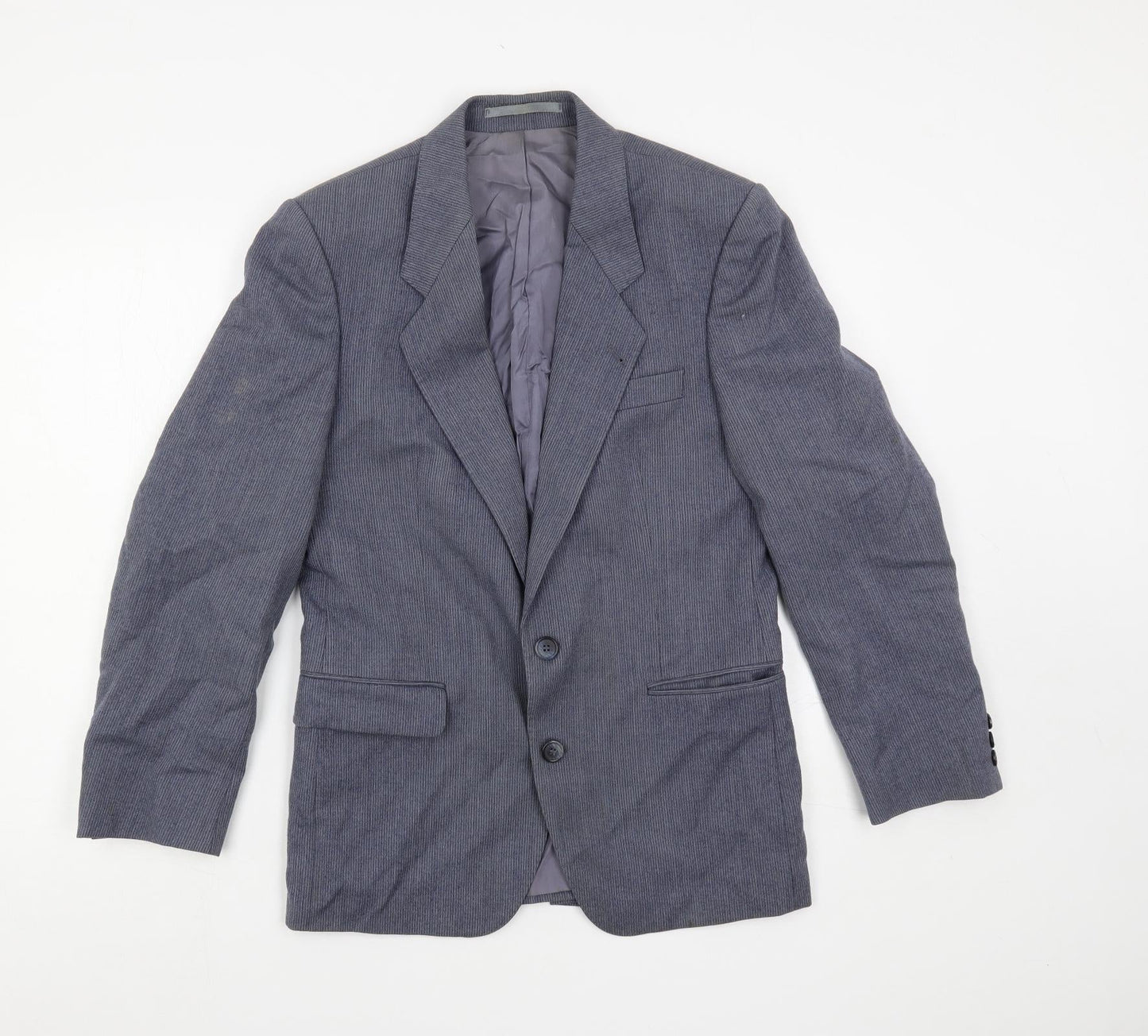 Mens UK Size 36 Burton Regular Blue Suit Jacket