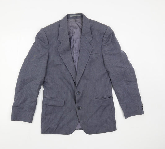 Mens UK Size 36 Burton Regular Blue Suit Jacket