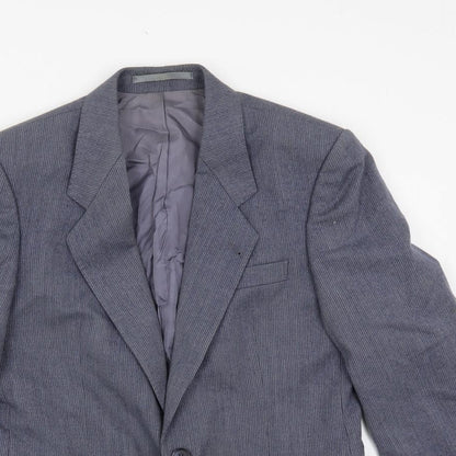 Mens UK Size 36 Burton Regular Blue Suit Jacket