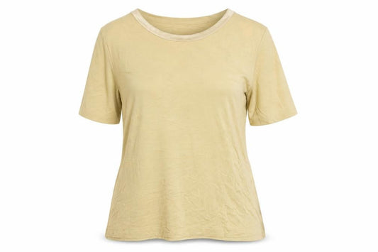 Womens UK Size 16 St Michael Beige Basic T-Shirt