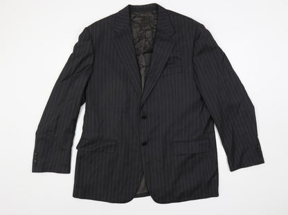 Mens UK Size 44 Marks and Spencer Regular Black Suit Jacket