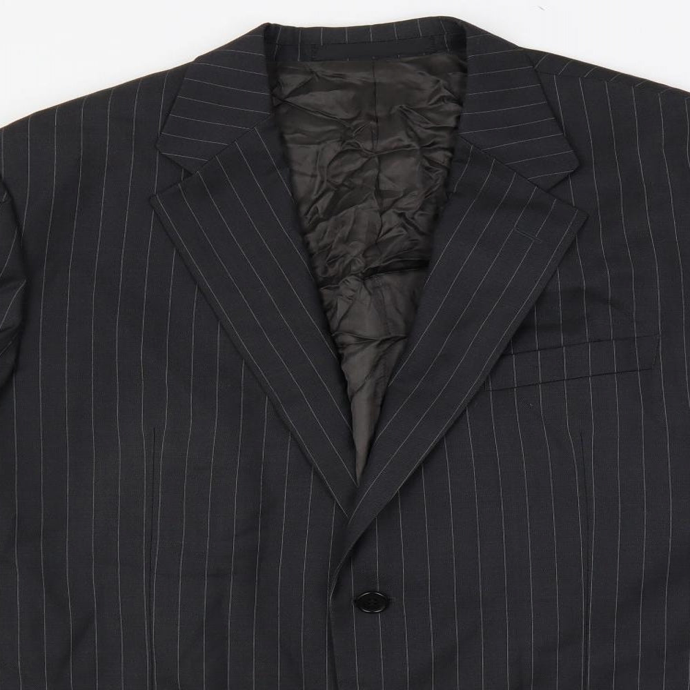 Mens UK Size 44 Marks and Spencer Regular Black Suit Jacket