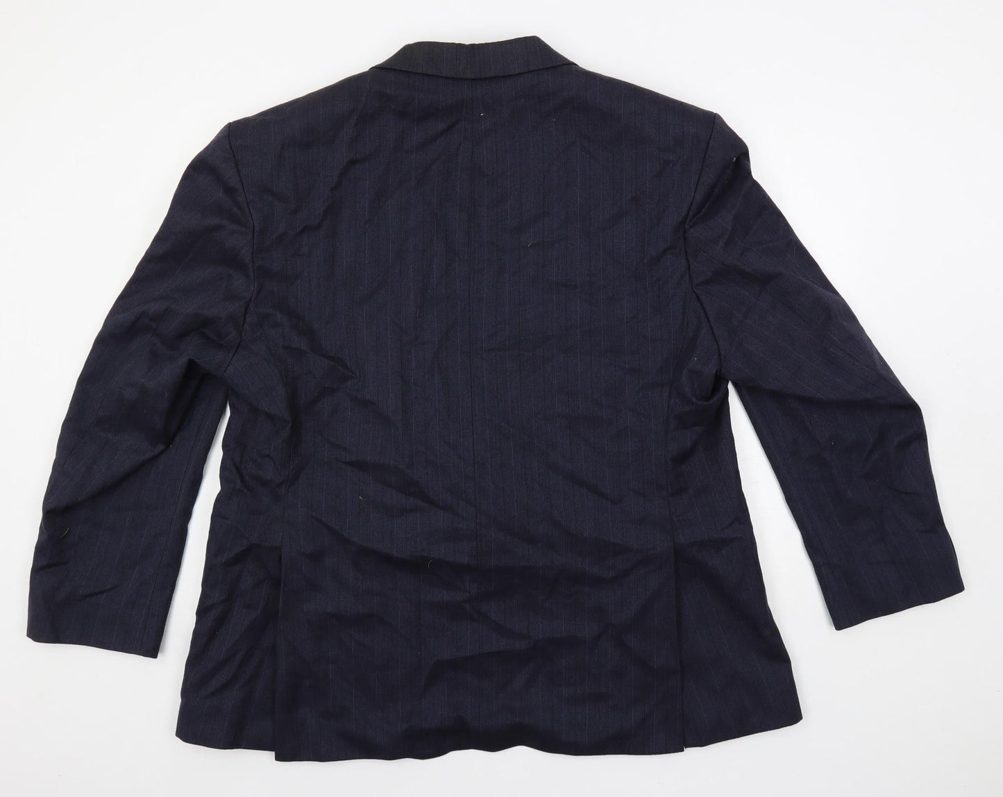 Mens UK Size 48 Greenwoods Regular Blue Suit Jacket