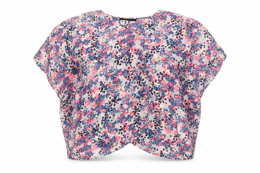 Womens UK Size M New Look Multicoloured Kimono Blouse