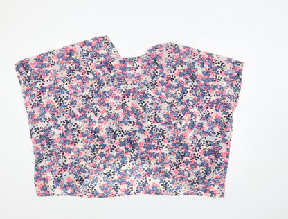 Womens UK Size M New Look Multicoloured Kimono Blouse