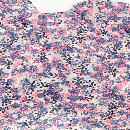 Womens UK Size M New Look Multicoloured Kimono Blouse