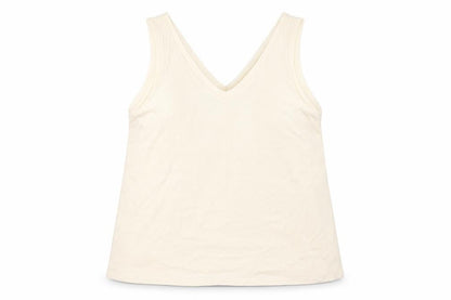 Womens UK Size 14 Marks and Spencer Ivory Basic Tank